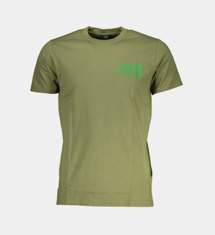 Cavalli Class T-shirt Mens Green