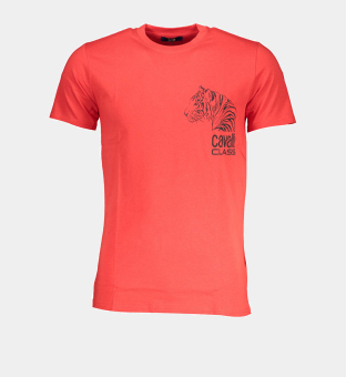 Cavalli Class T-shirt Mens Red