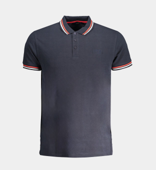 Cavalli Class Polo Shirt Mens Blue