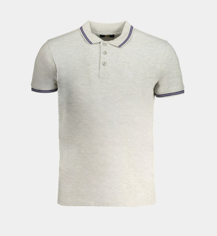 Cavalli Class Polo Shirt Mens Grey