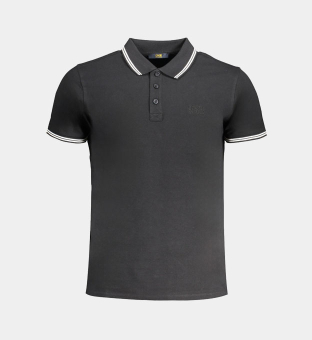 Cavalli Class Polo Shirt Mens Black