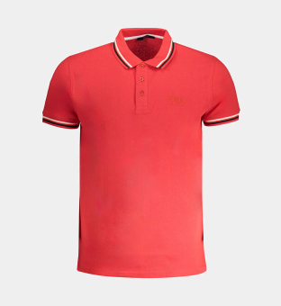 Cavalli Class Polo Shirt Mens Red