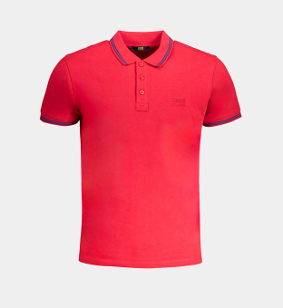 Cavalli Class Polo Shirt Mens Red