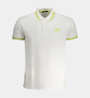 Cavalli Class Polo Shirt Mens White