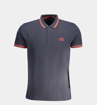 Cavalli Class Polo Shirt Mens Blue