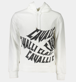 Cavalli Class Hoody Mens White
