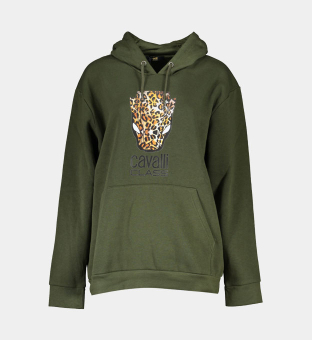 Cavalli Class Hoody Womens Green