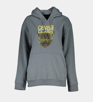 Cavalli Class Hoody Womens Grey