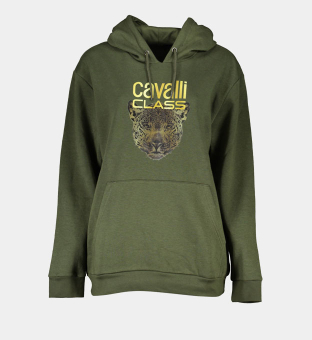 Cavalli Class Hoody Womens Green