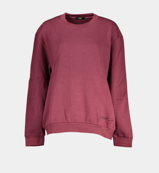 Cavalli Class Sweatshirt Womens Purple