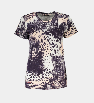 Cavalli Class T-shirt Womens Pink