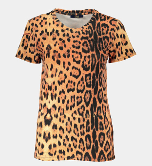 Cavalli Class T-shirt Womens Orange