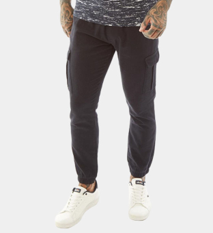 Brave Soul Cargo Pants Mens Navy