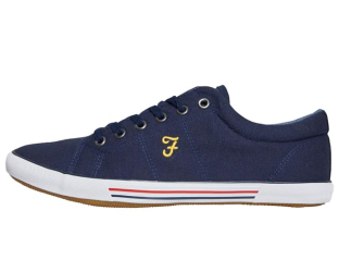 Farah Canvas Shoes Mens Navy