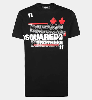 Dsquared2 T-shirt Mens Black