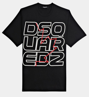 Dsquared2 T-shirt Mens Black