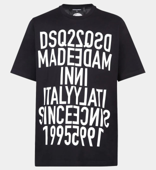 Dsquared2 T-shirt Mens Black