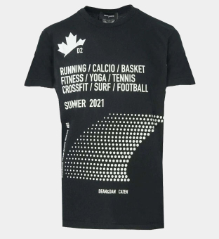 Dsquared2 T-shirt Mens Black