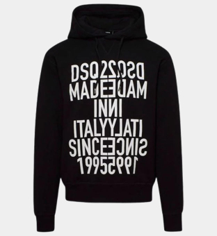 Dsquared2 Hoody Mens Black