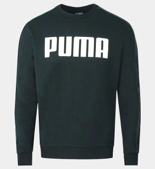 Puma Sweatshirt Mens Dark Black