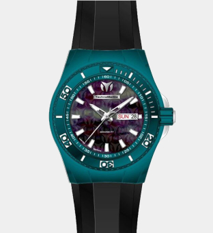 Technomarine Watch Womens Black Green