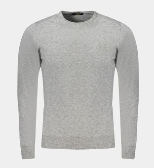 Cavalli Class Sweater Mens Grey