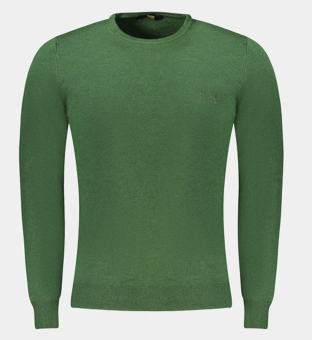 Cavalli Class Sweater Mens Green