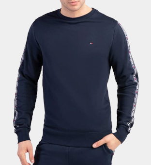 Tommy Hilfiger Sweatshirt Mens Navy Blazer