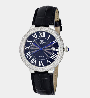 Oniss Watch Womens Silver Black Blue