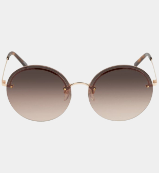 Marc Jacobs Sunglasses Womens Gold Havana
