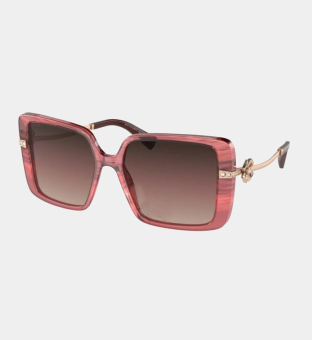 Bvlgari Sunglasses Womens Red